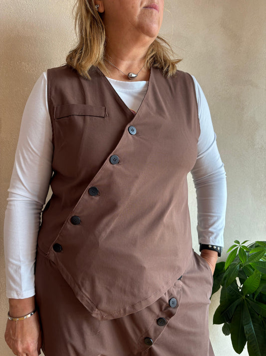 Gilet Sun Jolly Cioccolato