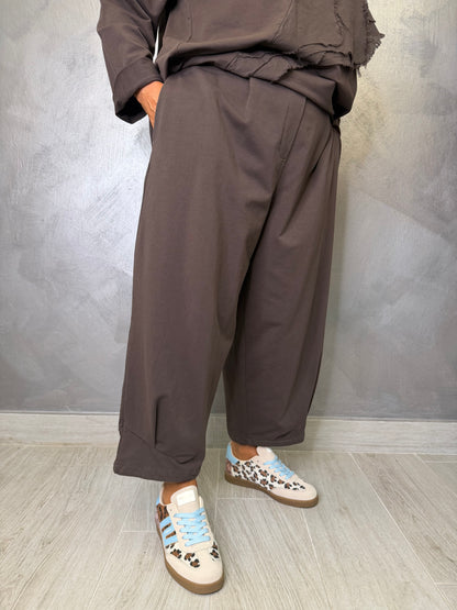 Pantalone Wendy Dalia Marrone