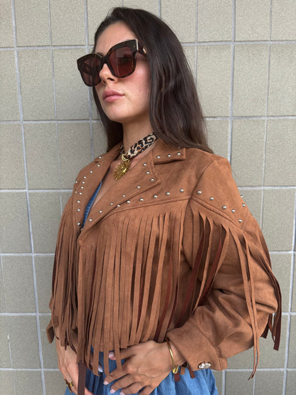 Giubbotto Coachella Cammello