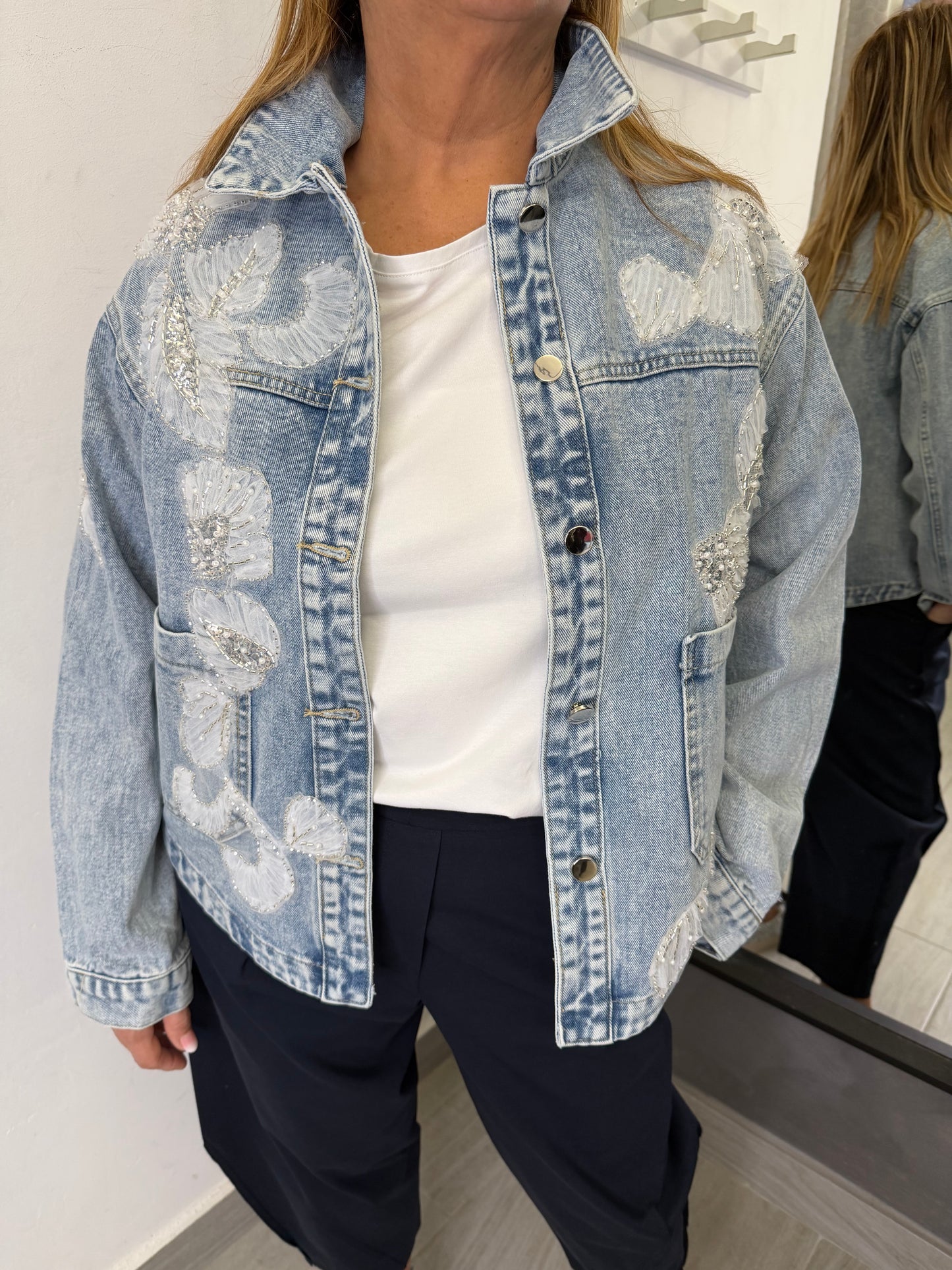 Giubbotto Jolanda Jeans Chiaro
