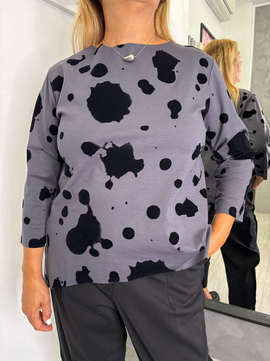 Maglia Wendy Murales Grigia