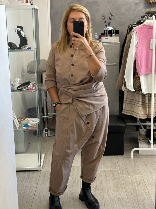 Pantalone Sun Andrew Beige Scuro