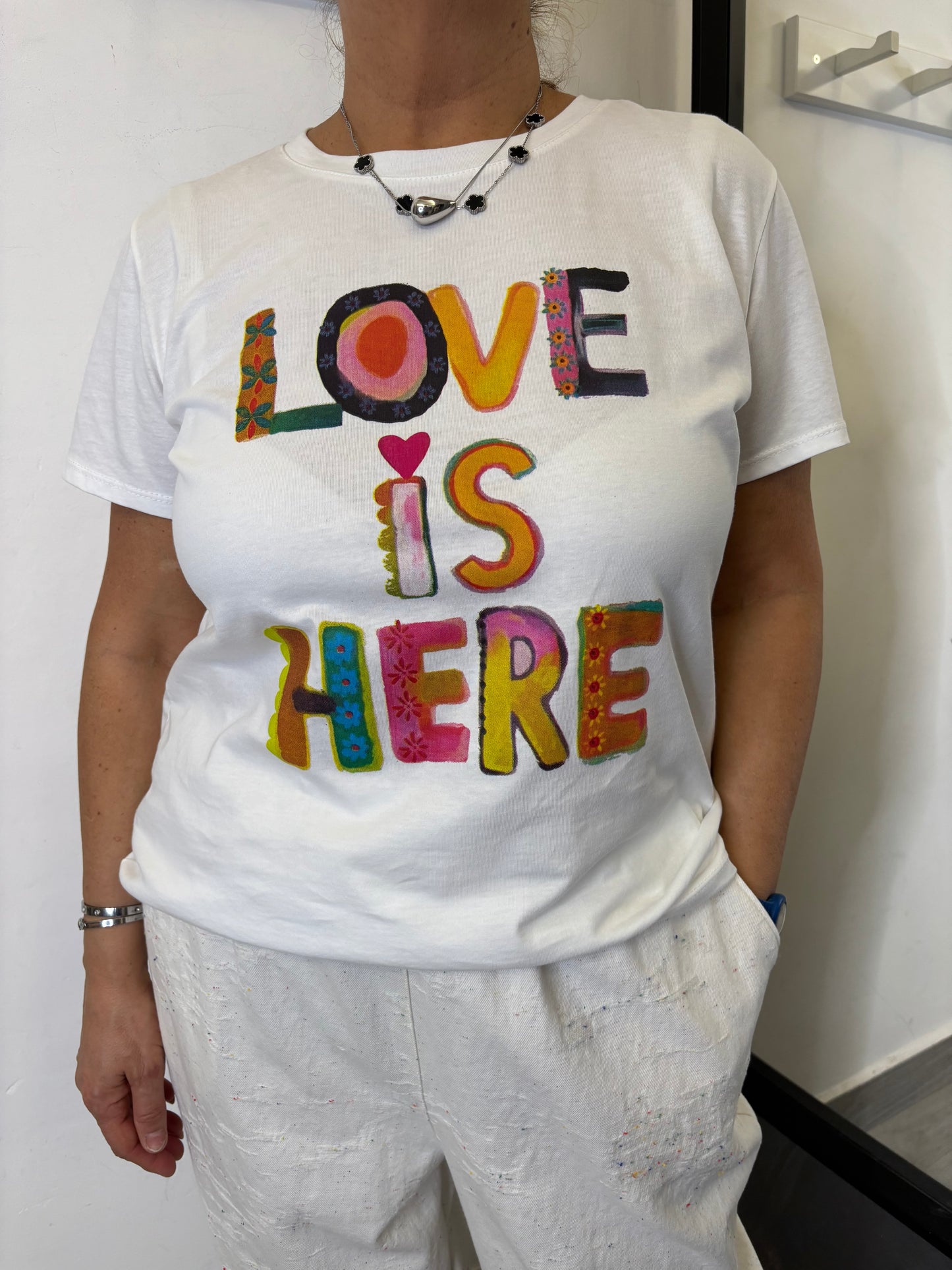 T-shirt Love Is Here
