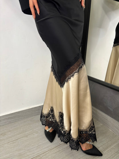 Gonna Saten Burro Vicolo