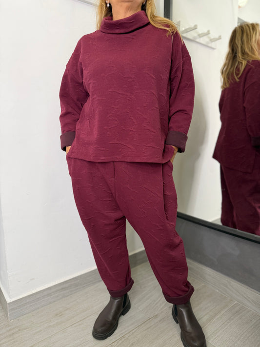 Pantalone Sun Clea Burgundi