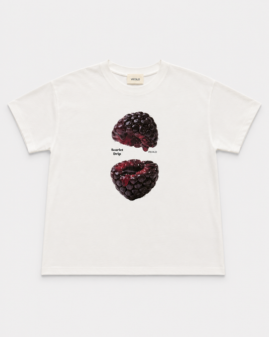 T-Shirt Scarlet Drip Vicolo