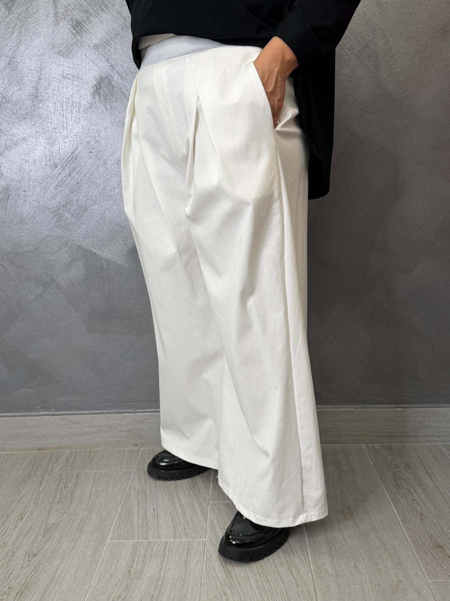 Pantalone 158C Bea Bianco