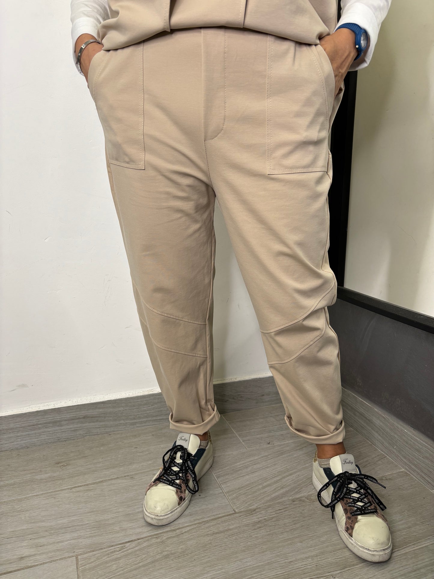 Pantalone 158C Ely Beige