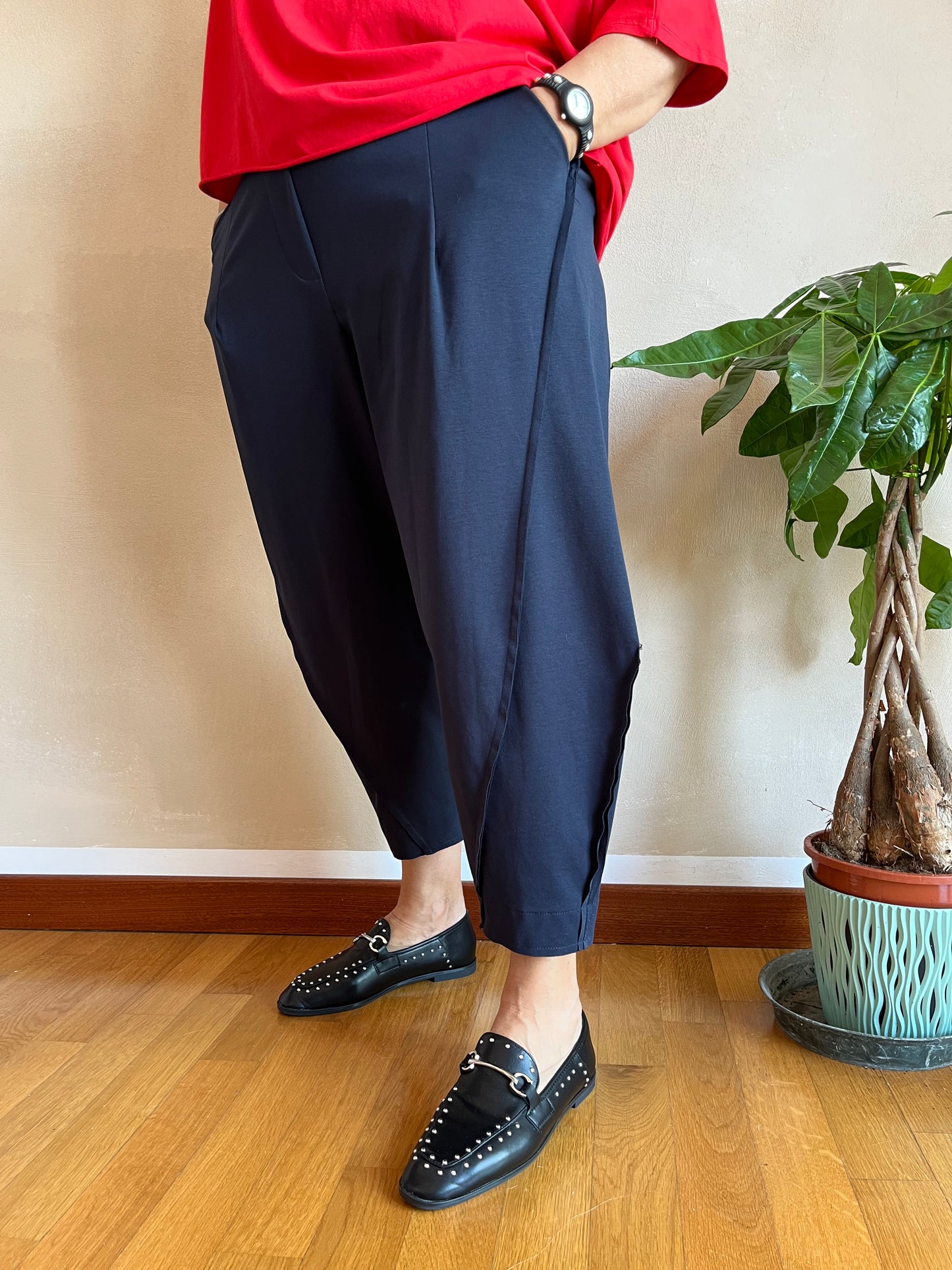Pantalone Wendy Balloon Blu