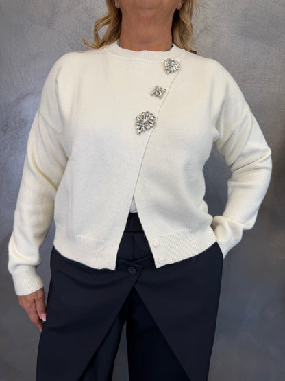 Maglia Cristal Panna