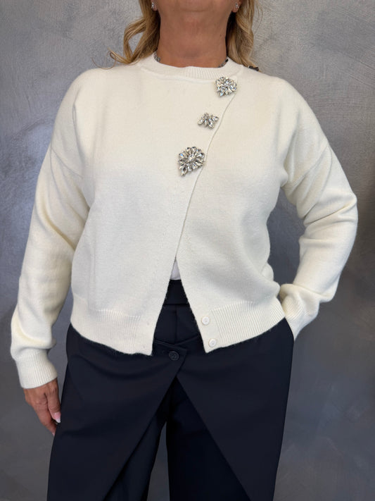 Maglia Cristal Panna