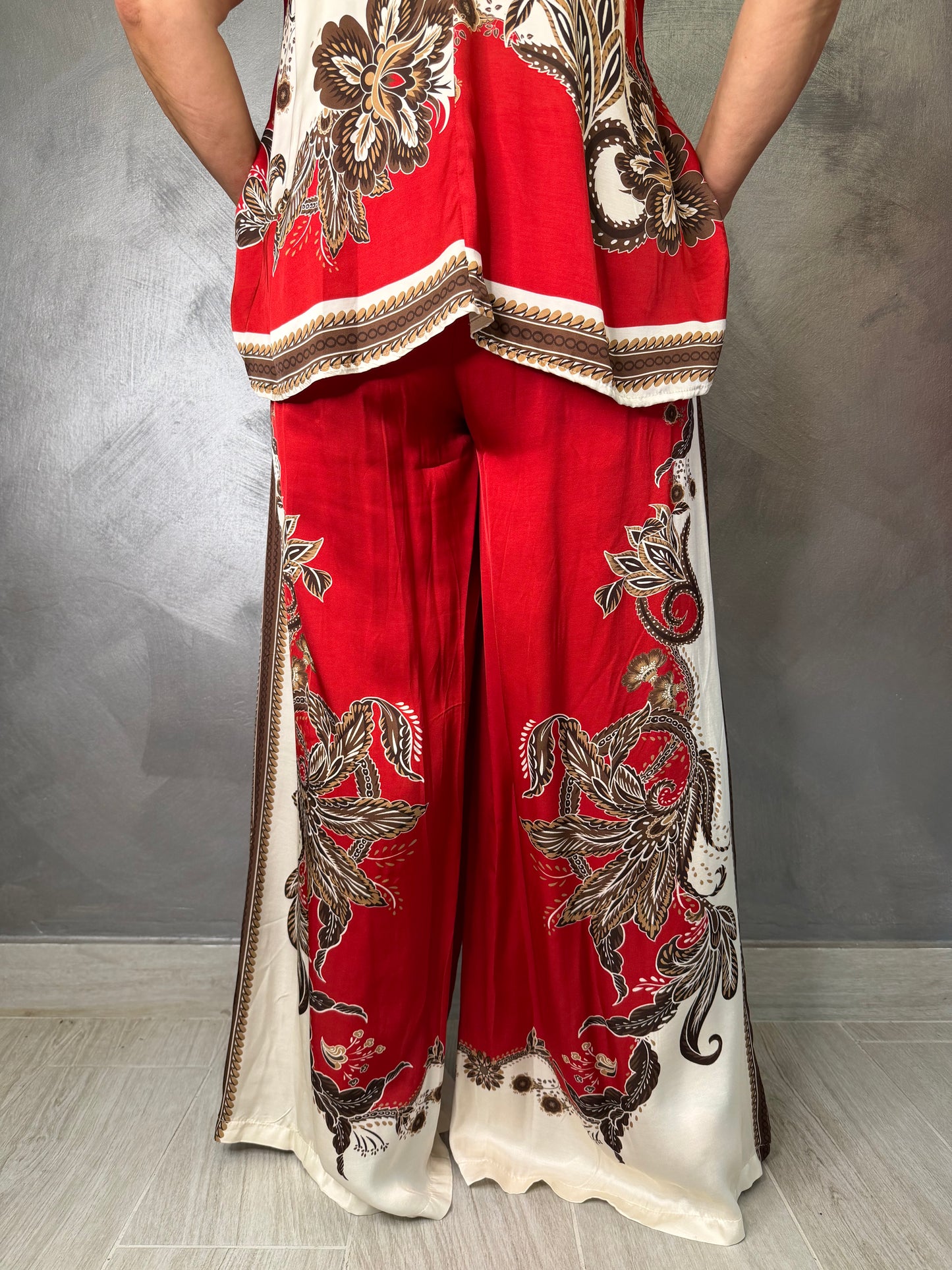 Pantalone Livia Rosso