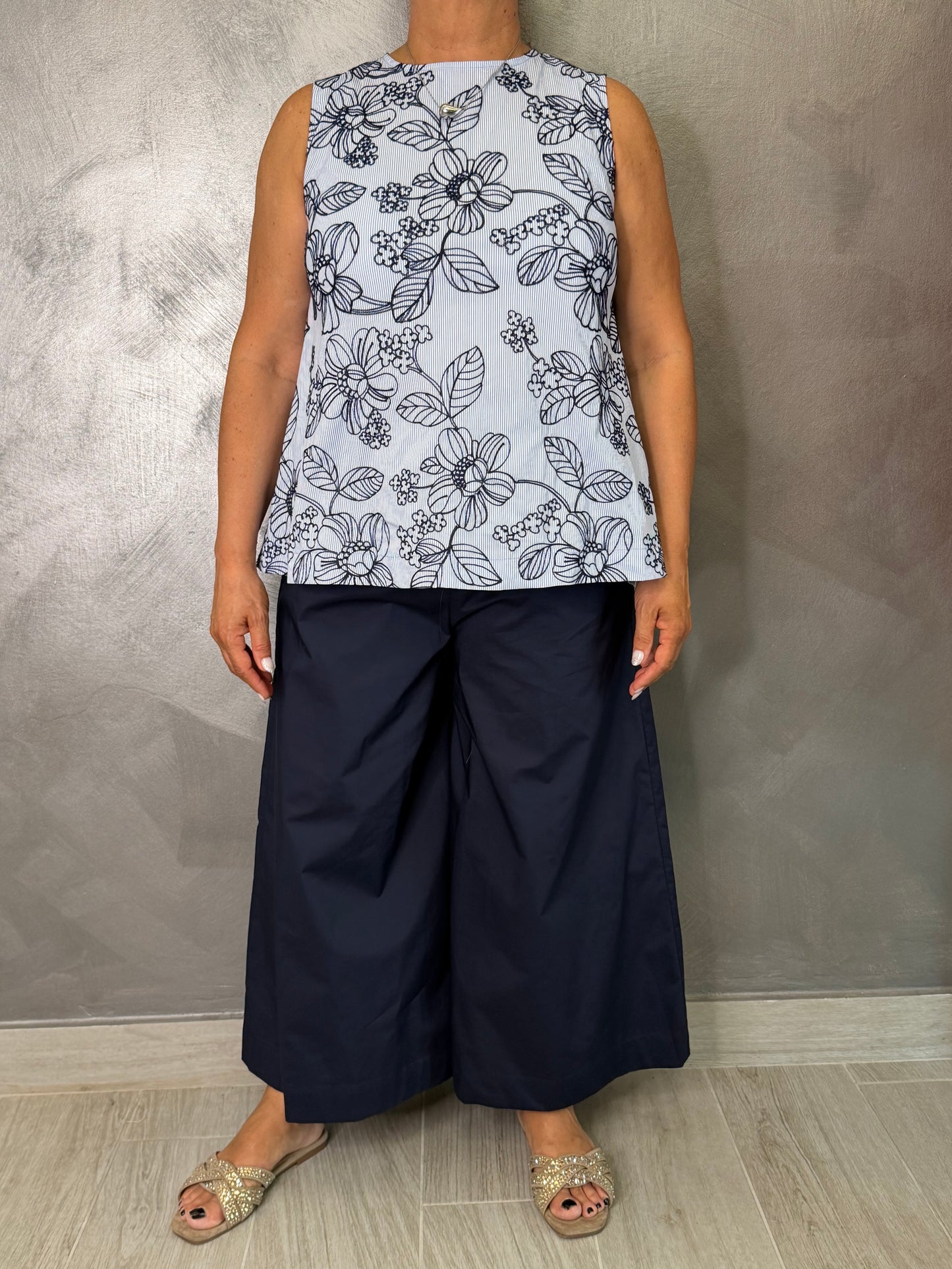 Pantalone Wendy A Palazzo Blu