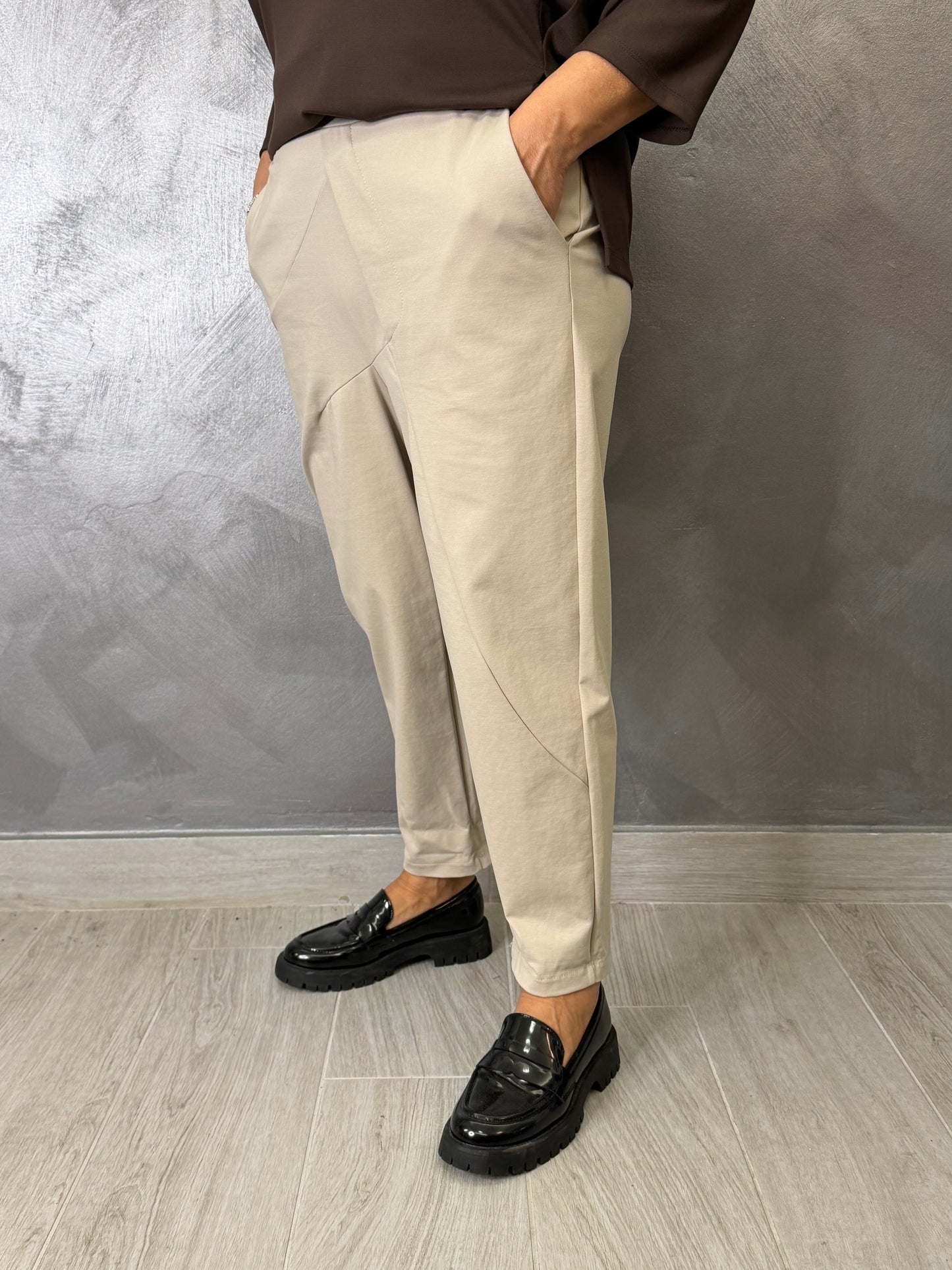 Pantalone Sun Agata Beige