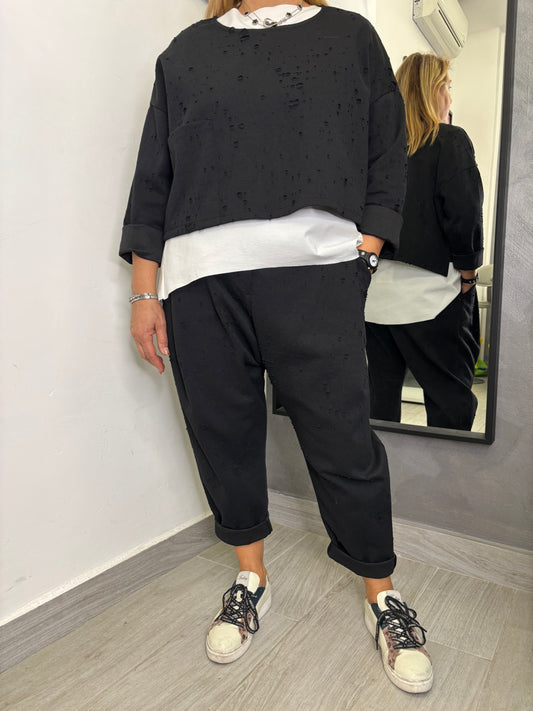 Pantalone Sun Ilary Nero