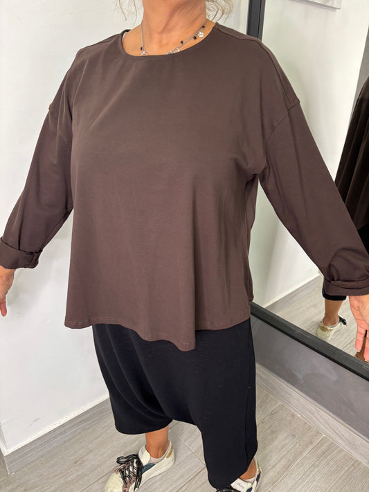 Maglia Wendy Cledy Marrone