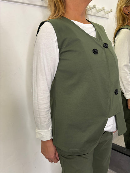 Gilet 158C Ely Verde