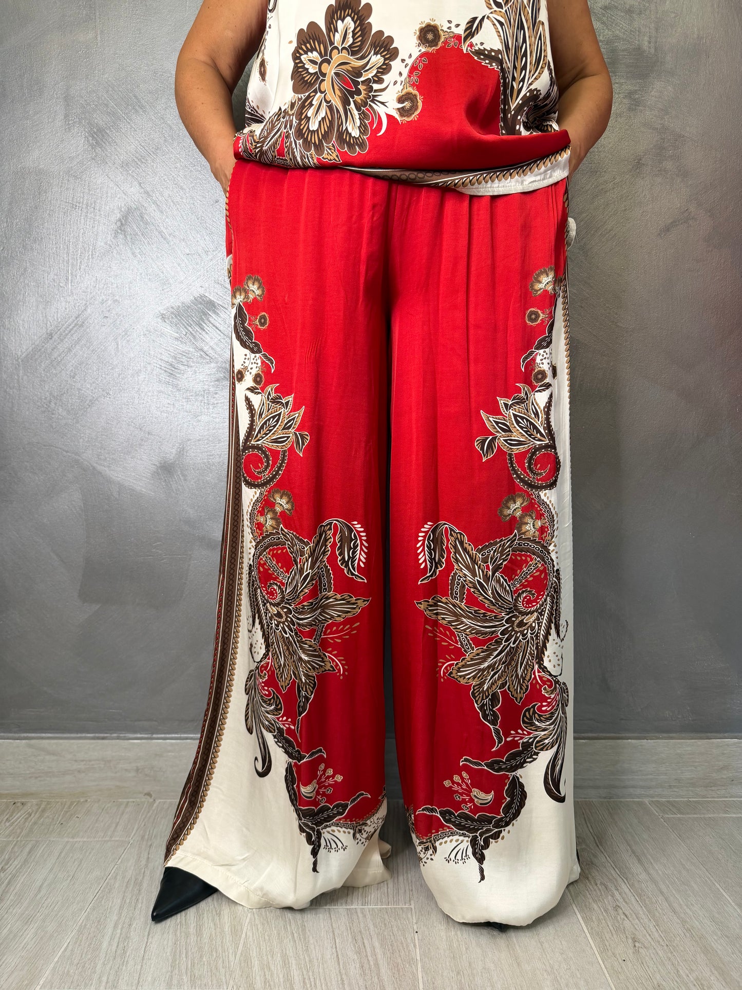 Pantalone Livia Rosso