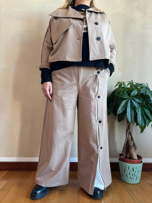 Pantalone Sun Giselle Beige Scuro