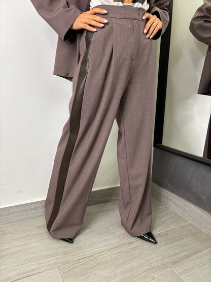 Pantalone Nocciola Mélange Imperial