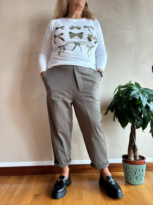 Pantalone Sun Agata Verde Militare