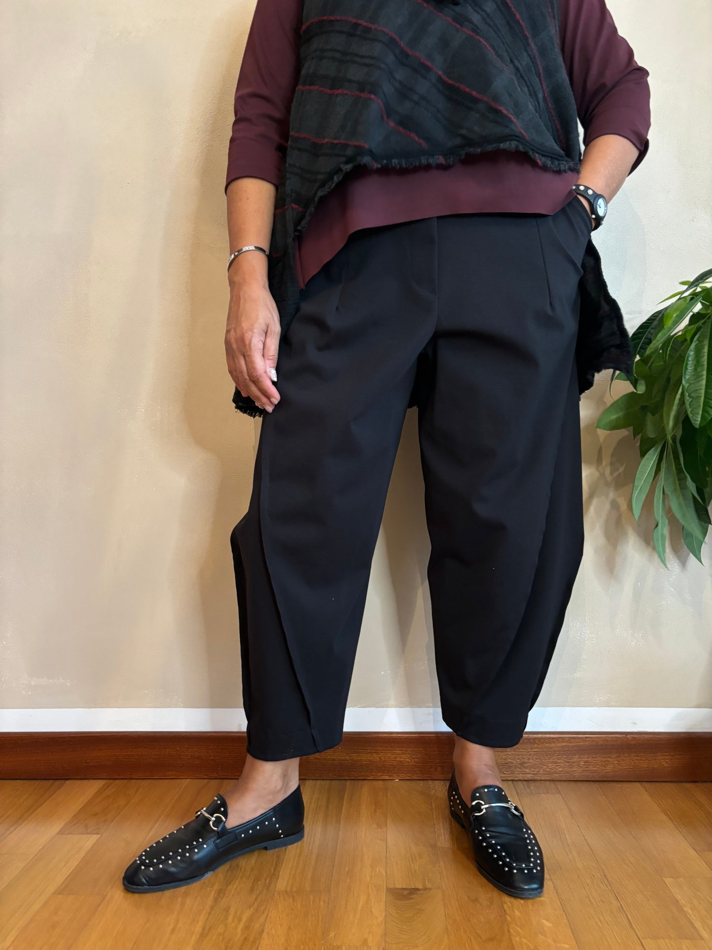 Pantalone Wendy Balloon Nero