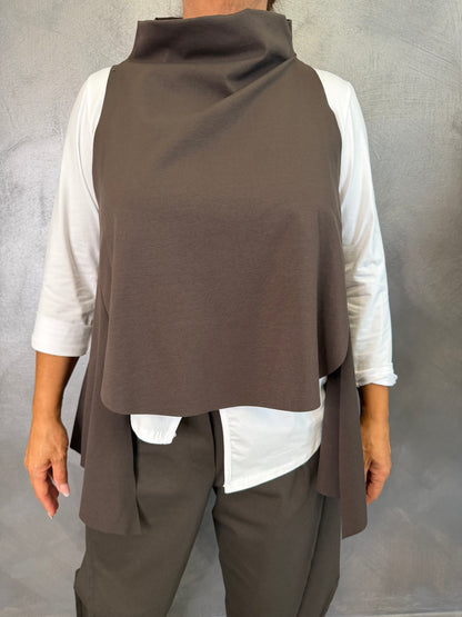 Gilet Wendy Marrone