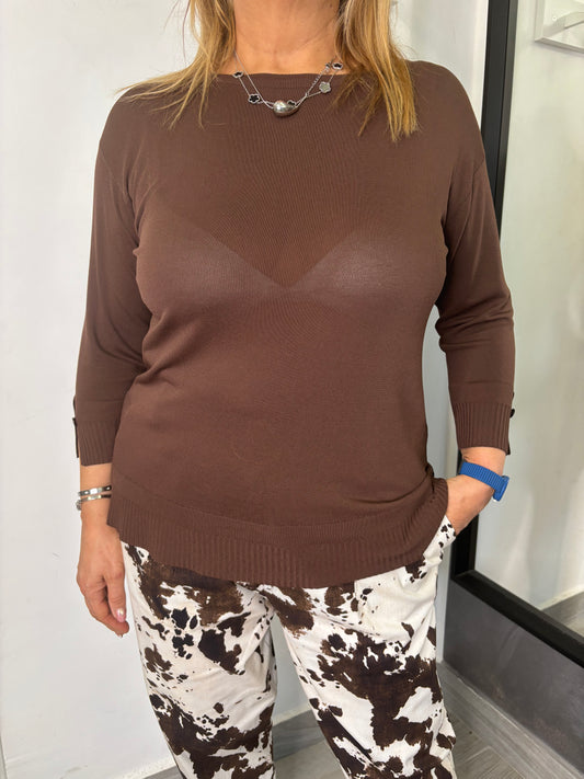 Maglia Emy Marrone