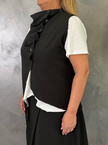 Gilet Aurea Nero