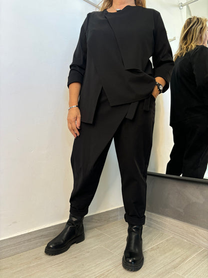 Pantalone Sun Pareo Nero