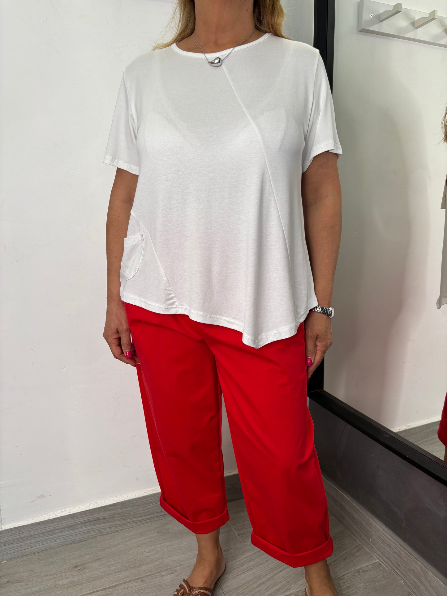 Maglia 158C Ambra Bianca