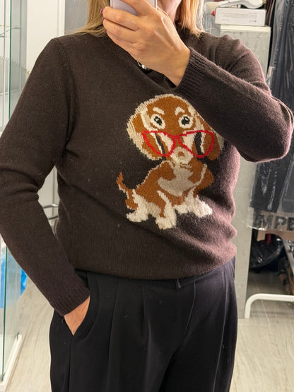 Maglioncino Bau Marrone