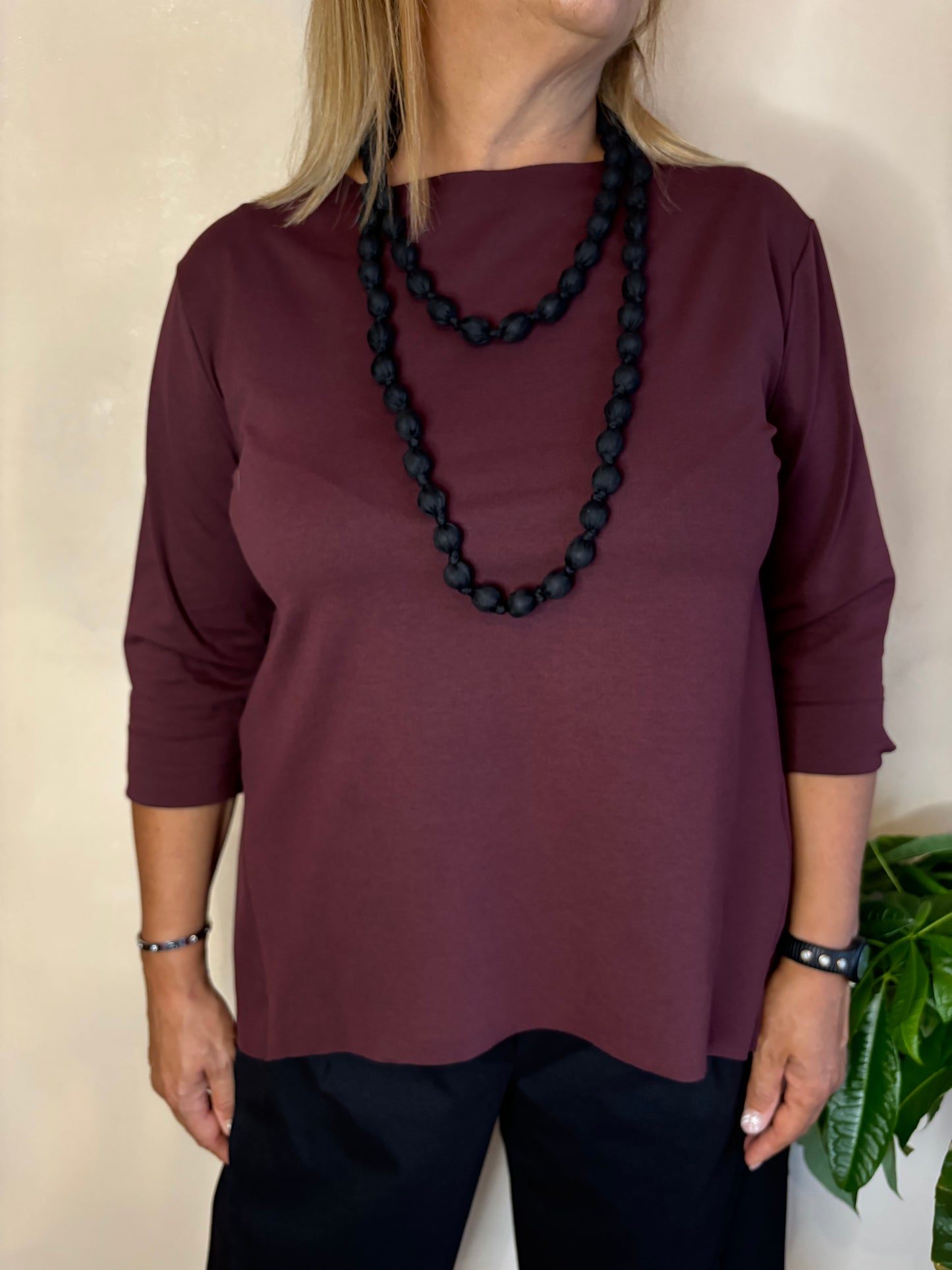 Maglia Wendy Ambra Bordeaux