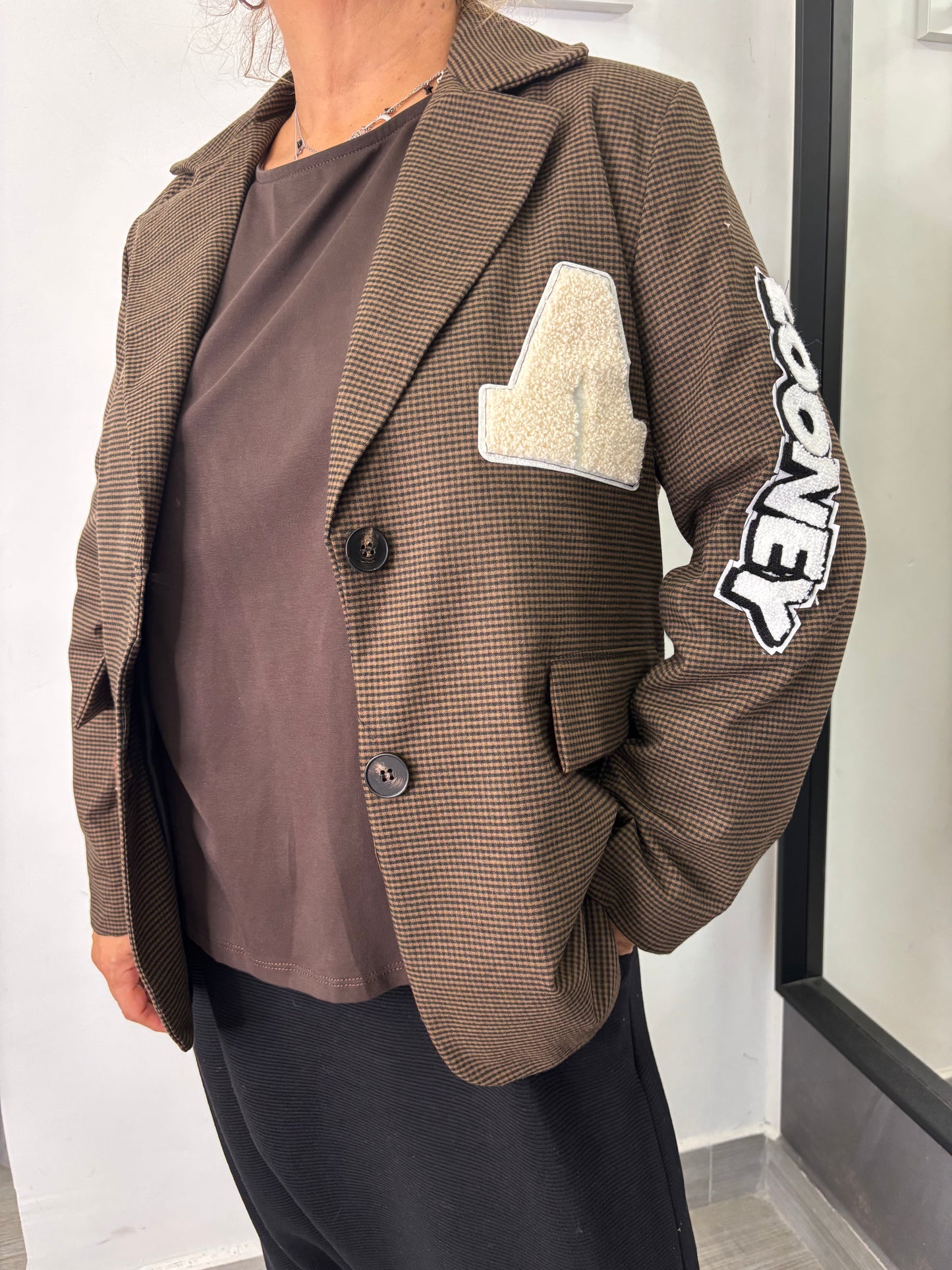 Giacca Looney Marrone