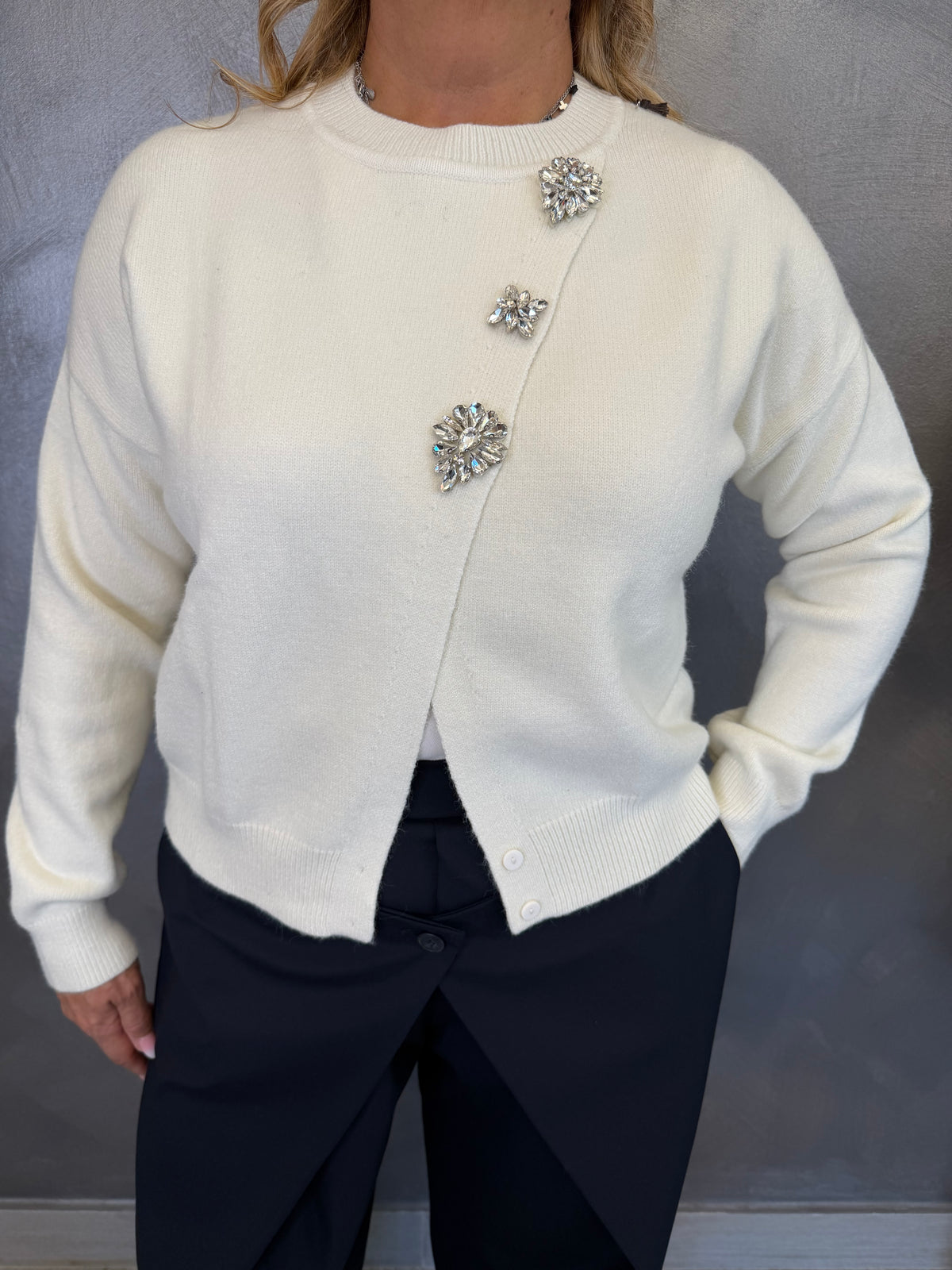 Maglia Cristal Panna