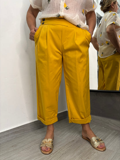 Pantalone Sun Fabiana Senape