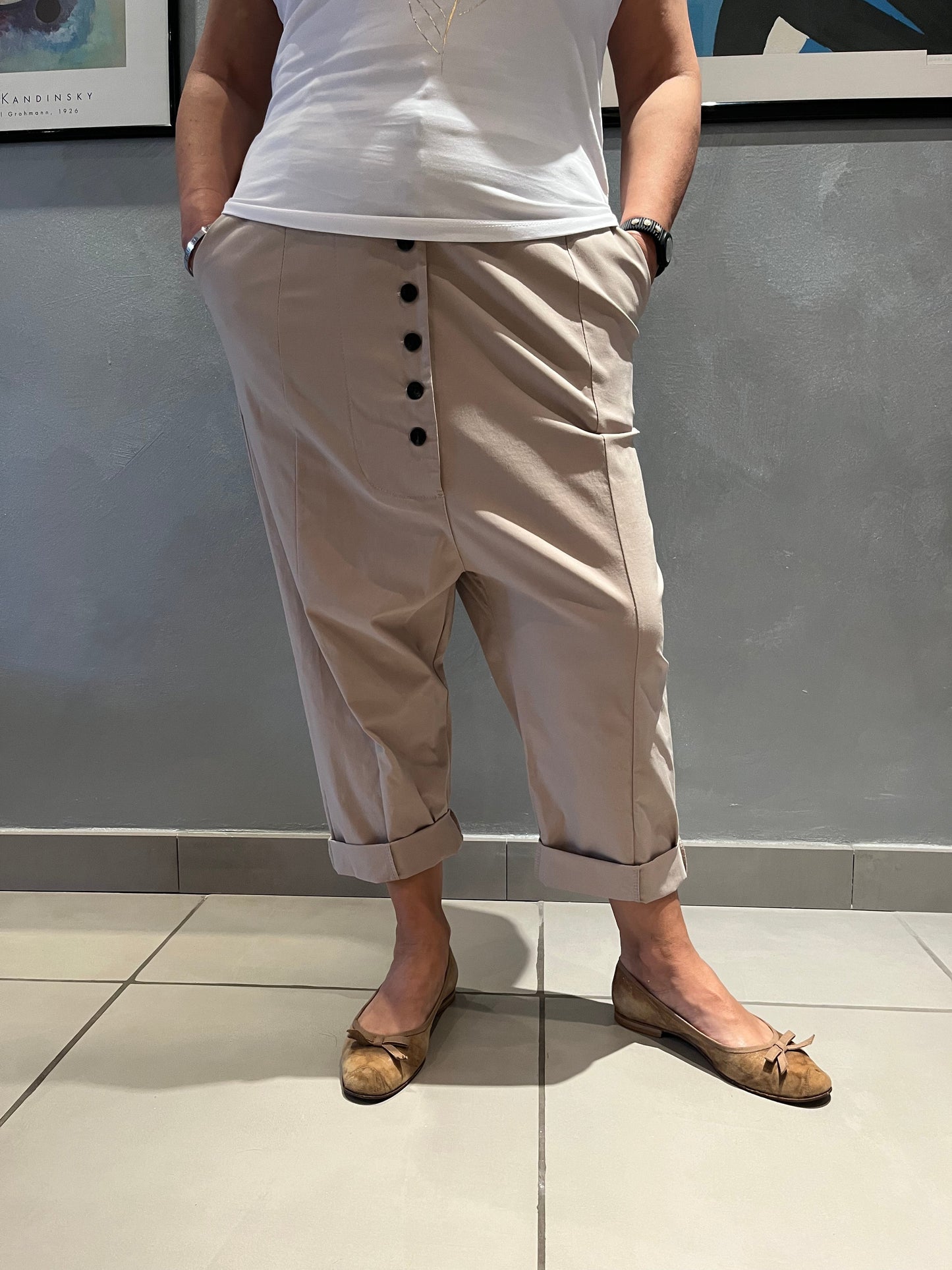 Pantalone Sun Florinda Beige