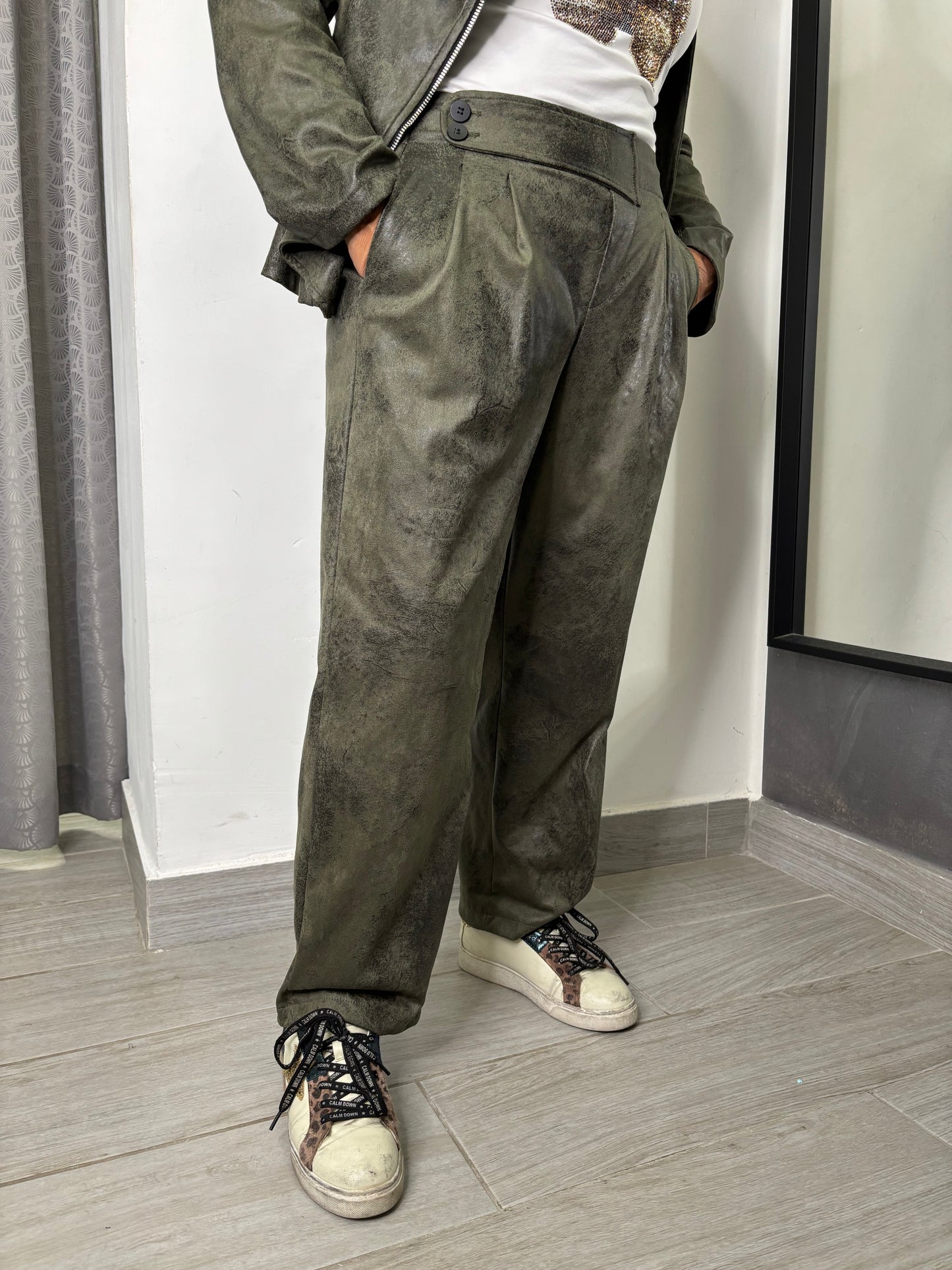 Pantalone Sun Dainetto Verde Militare
