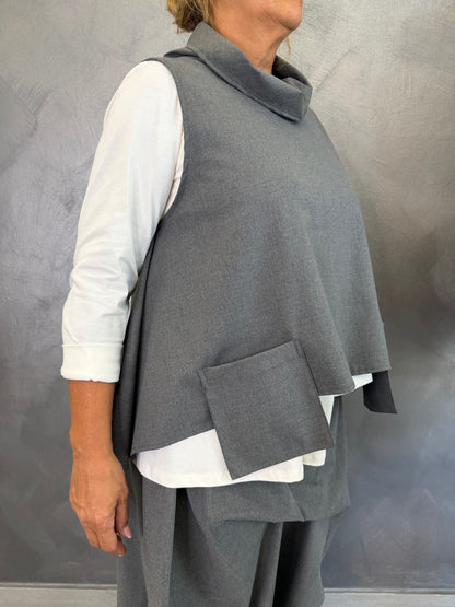 Gilet Wendy Enea Grigio