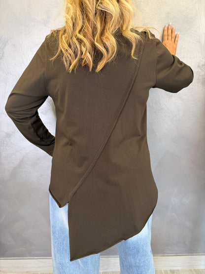 Blusa Wendy Sophie Marrone