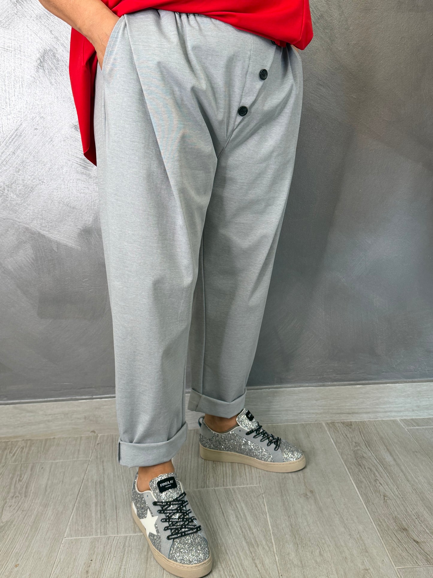 Pantalone 158C Isabel Grigio