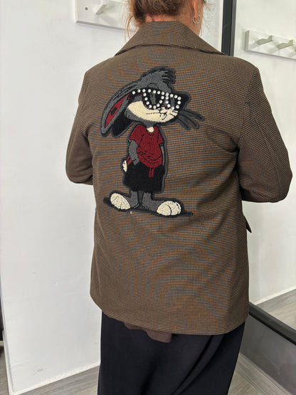 Giacca Looney Marrone