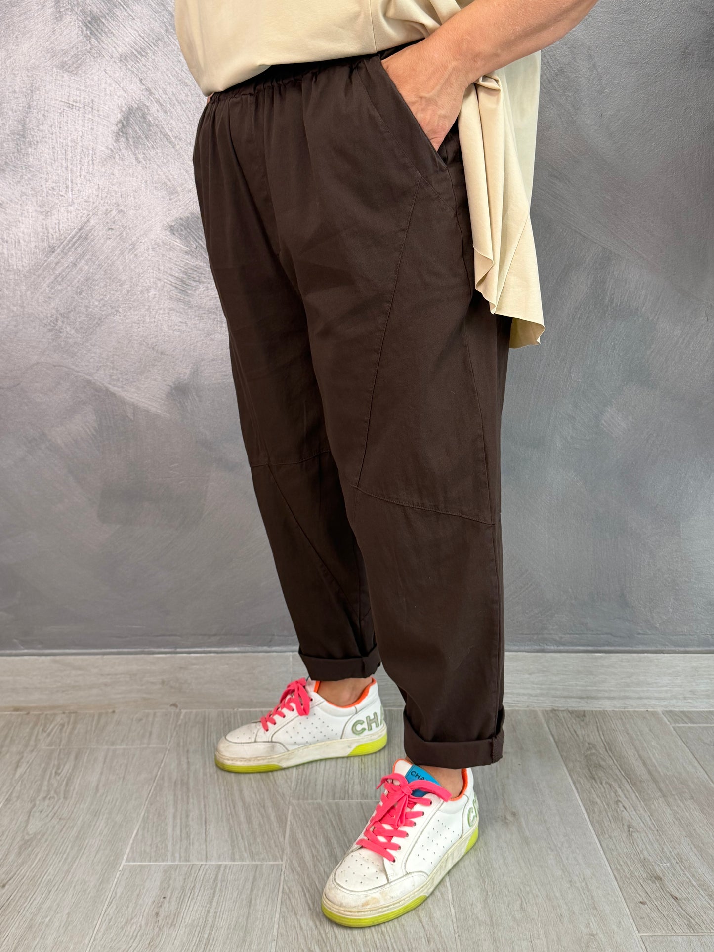Pantalone 158C Alba Marrone