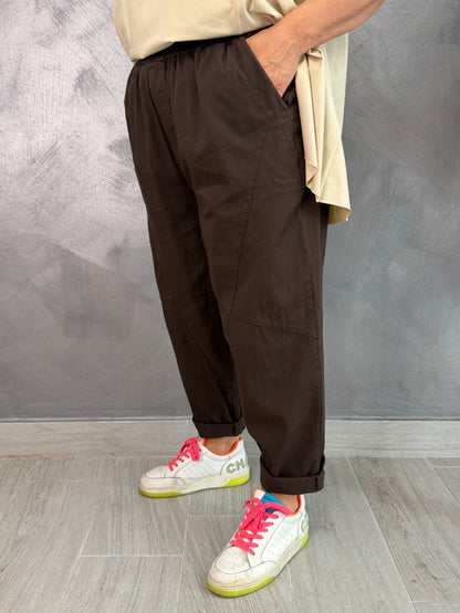 Pantalone 158C Alba Marrone