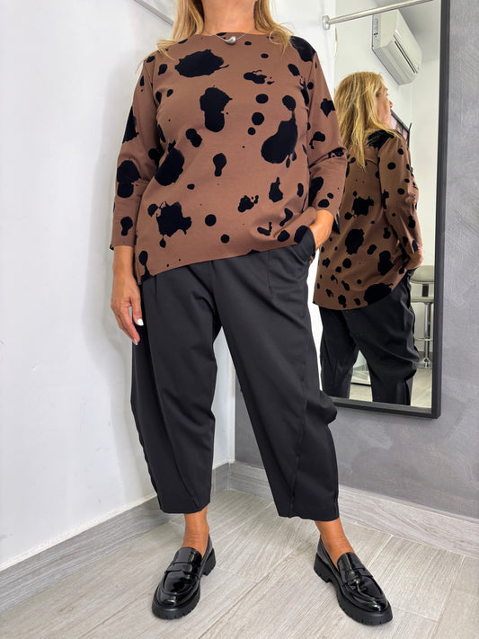 Pantalone Wendy Balloon Nero