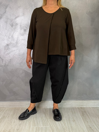 Maglia Wendy Iside Marrone