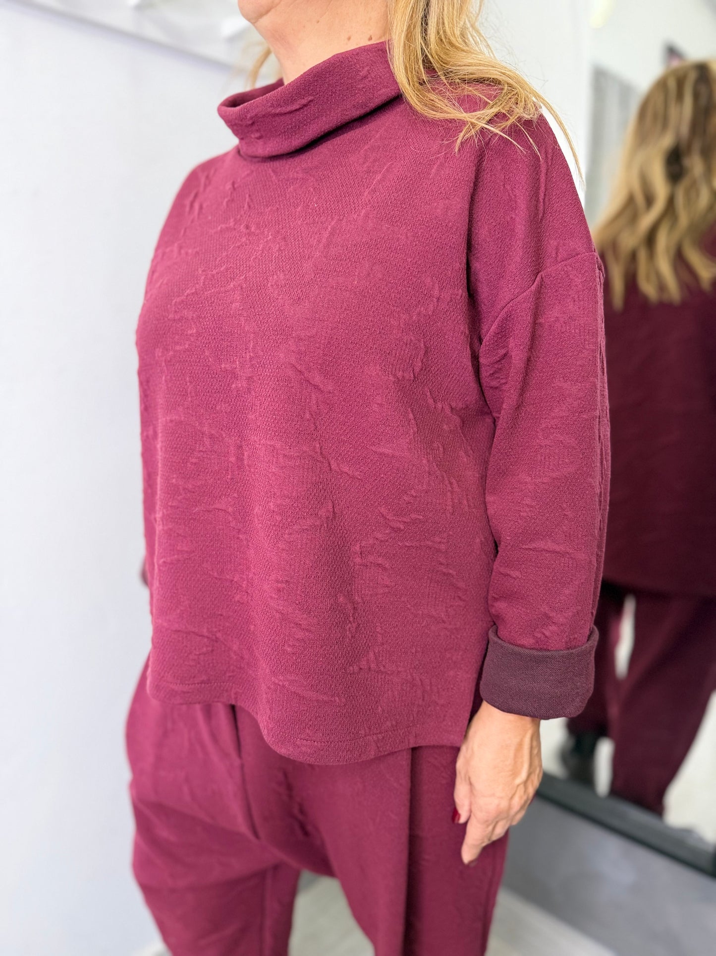 Casacca Sun Clea Burgundi