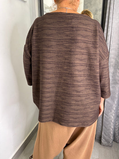 Maglia Wendy Zaira Marrone