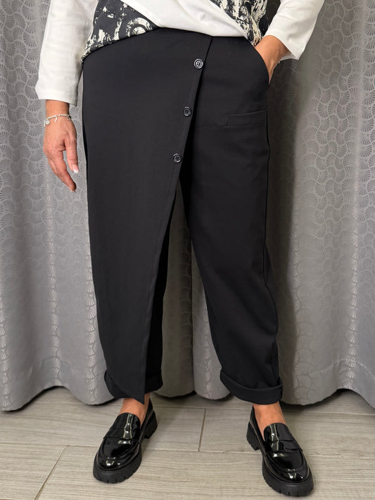 Pantalone 158C Asia Nero