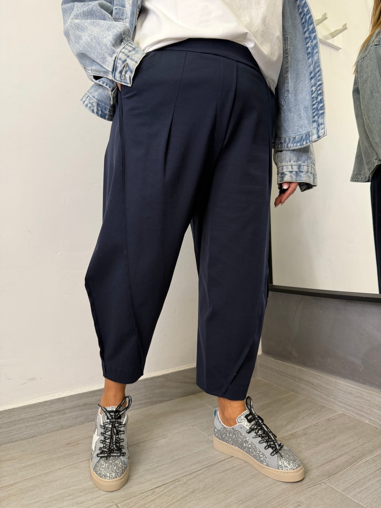 Pantalone Wendy Balloon Blu